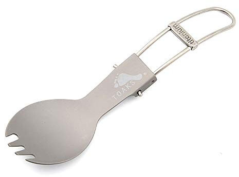 TOAKS Titanium Spork - Opvouwbaar … (SLV-06)