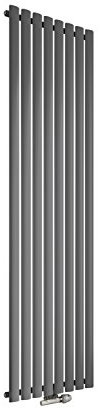 XIMAX Heizkörper Paneelheizkörper Fortuna Mittenanschluss 1800 x 468 mm anthrazit 989 Watt
