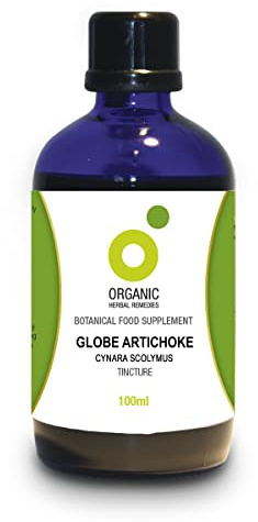 Organic Herbal Remedies Globe Artichoke Tincture. 100ml