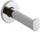 KEUCO Ersatz-Rollenhalter aus Metall, Hochglanz-verchromt, WC-Rollenhalter für Badezimmer und Gäste-WC, 1 Rolle, Toilettenpapier-Halter, Plan