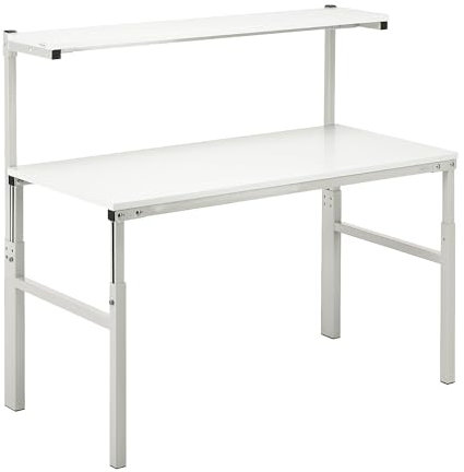 Treston Arbeitstisch TPH715 höhenverstellbarer Montagetisch für Industrie, 1500 x 700 mm