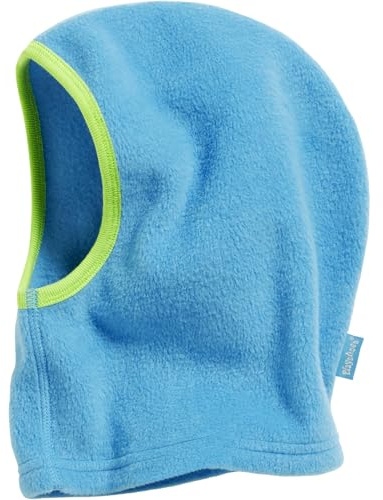 Playshoes Unisex Kinder Fleece-Schlupfmütze Winter-Mütze, aquablau, one Size