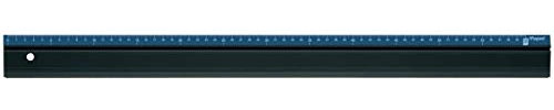 Maped M177060 - Schneidlineal Profila, 60 cm aus Aluminium, schwarz