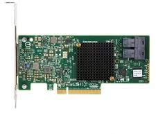 LSI MegaRAID SAS 9341-8i PCI Express x8 3.0 12Gbit/s contrôleur RAID - Contrôleurs RAID (SAS, SATA, PCI Express x8, Hauteur totale (profil bas), 0, 1, 5, 10, 50, JBOD, 12 Gbit/s, 2800000 h)