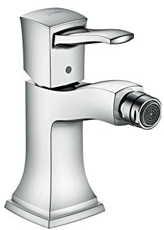 hansgrohe Metropol Classic Bidet Tap, Pop-Up Waste, chrome