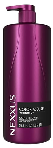 Nexxus Color Assure Conditioner for Vibrancy for Color Treated Hair Powered by Chromabond Sealer with Citric Acid 33.8 oz