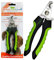 Dog Nail Clippers with Safety Guard - Superior Sharpness - Designed by Vets - Suitable for Thick Nails - Best for Medium and Large Dogs - Professional Stainless Steel Dog Claw Clippers
