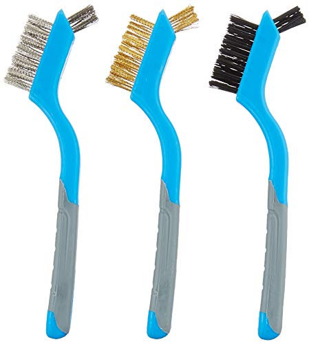 Silverline Mini Wire Brush Set 3pce 175mm (617623)