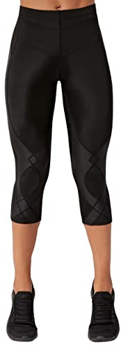 CW-X Women's Stabilyx Mid Rise 3/4 Compression Tights, 125806