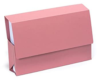 Guildhall Probate Wallets Manilla 315gsm 75mm Foolscap Pink Ref Prw2-Pnkz [Pack 25]