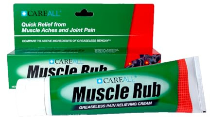 Muscle Rub, 3 oz, 10% Menthol, 15% Methyl Salicylate