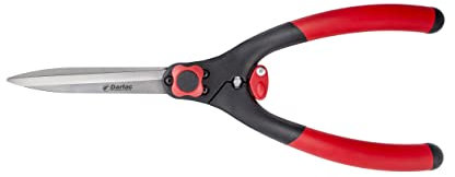 Darlac Classic Shear – Super Lightweight & Razor Sharp Ideal for Grass Cutting, Hedge Trimming, Topiary, Deadheading & General Use – Ergonomic Handles, Tension Adjuster & Easy Lock Mechanism