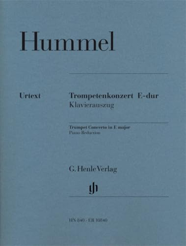 Trumpet Concerto In E Major (With Piano Reduction) Incl. B-Flat E-Flat And C Parts