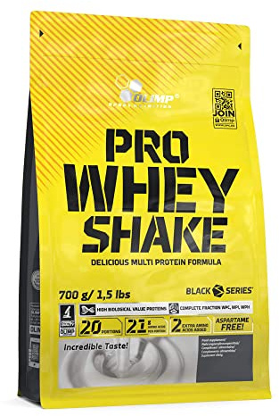 OLIMP Pro Whey Shake Erdbeere, 1er Pack (1 x 700 g)