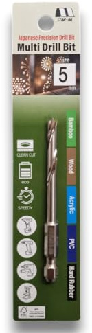 Star-M 601 Foret de précision japonaise 5 mm par tyzacktools