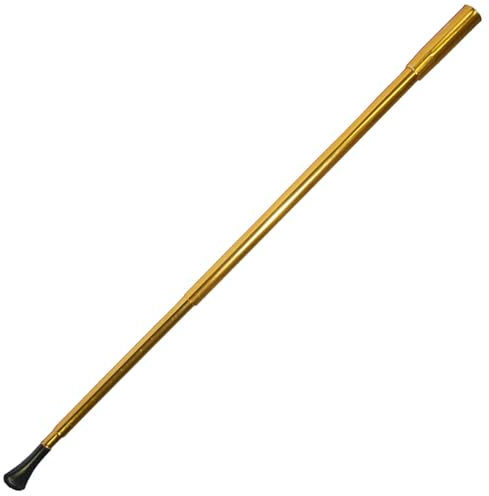 Zigarettenspitze zum Charleston Kostüm 21 cm | Gold - Zigarettenhalter 20er 30er Jahre Zubehör Kostüm Karneval Fasching Theater Mottoparty Goldene Zwanziger Jahre Raucherzubehör