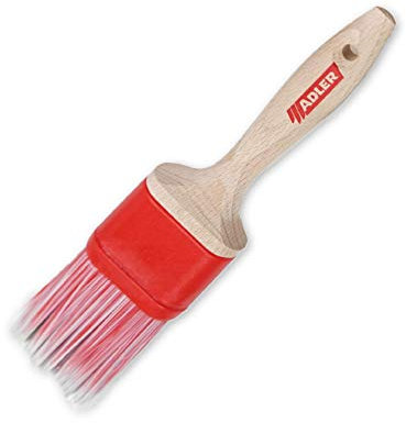 ADLER Lasurpinsel Solvamaxx Plus - 50 mm - Pinsel in Profi-Qualität für lösemittelhaltige Lacke und Lasuren, Malerpinsel, Lackierpinsel