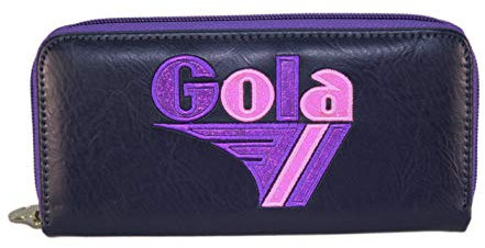 NM Geldbörse Big Davis Pailletten, Schwarz/Blau, N, Schwarz / Blau, N