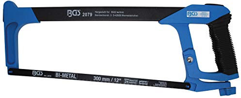 BGS 2079 | Arco de sierra Expert | extra pesado | incl. hoja de sierra HSS | 300 mm
