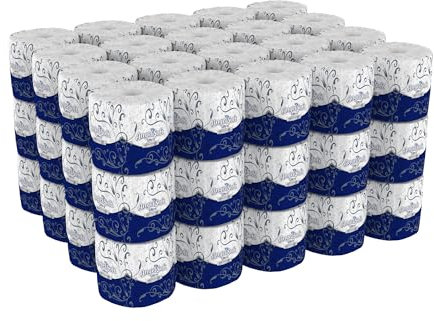 Georgia-Pacific Präglat toalettpapper av GP PRO badrumshandduk, 60 st (paket med 1), vit 24000