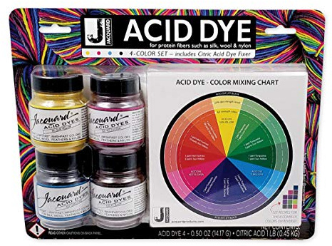 Jacquard Acid Dye Starter Set