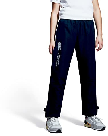 Canterbury Junior Boys Open Hem Stadium Pant | Tracksuit/Jogging Bottoms | Durability and Comfort Track Pants, Navy, 6