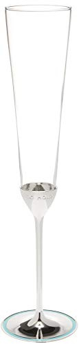 Kate Spade New York Take The Cake - Set di 2 flauti da champagne, 2 pezzi, zinco, incolore, confezione da 1