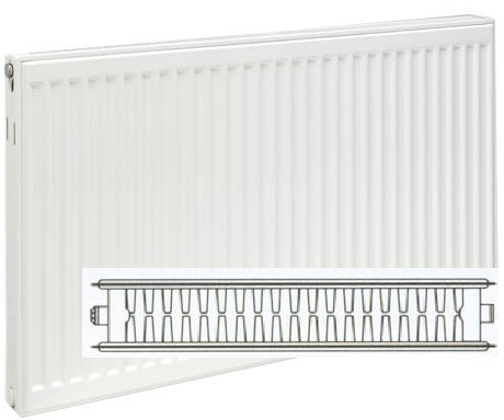 Ultraheat Double Convector - 5739 BTU's - Size 700mm high x 800mm Wide
