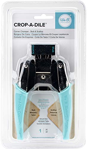 We R Memory Keepers 660898 Coin Chopmer Stub et festonné, Metallo, Multi-Colour