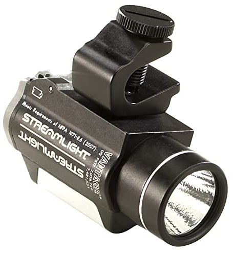 Streamlight 69140 Vantage 140-Lumen Hands-Free Helmet Light with Rear Safety LED, Black