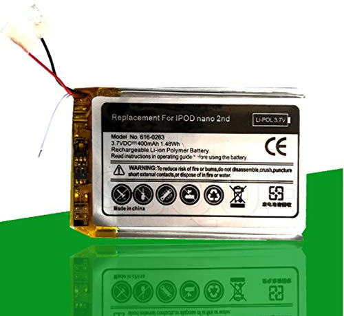 Sintech Batterie/Akku 400 mAh kompatibel für iPod Nano 2G 2. Generation