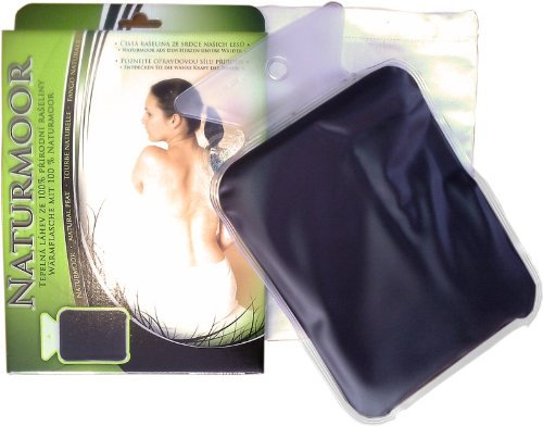 Ziegler Naturmoor-Wärmflasche mit Bezug zur Wärmetherapie mit einer Moor-Wärmflasche