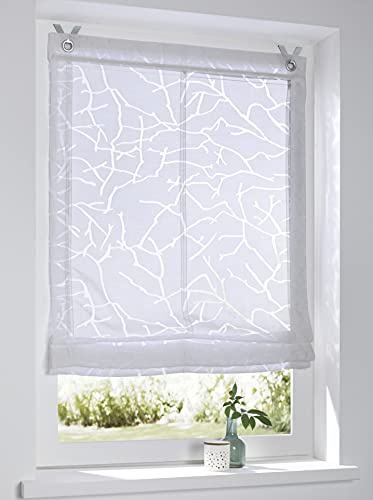 Tenda a pacchetto Jerry bianco con occhielli 60 * 140 cm