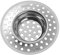 Westmark 2 Filtri per lavandino, ø 7 cm, rotondo, acciaio inox, argento, 52082270
