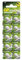 GP Batteries GP189ASTD519C10 - Pila a bottone LR 54, manganese alcalino, 1,5 V, 10 pezzi