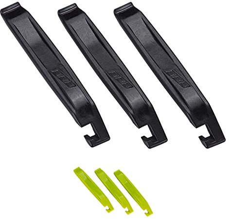 BBB Unisex Werkzeug Reifenheber Tirelevers Btl-81 Easylift 3 teiliges Reifenhebelset für Fahrr der, Schwarz, St ck EU