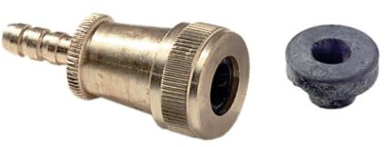 On Bike Raccordo Pompa E Guarnizione In Ottone | Raccordo Pompa Bici Universale Compatibile Valvola Italiana E Francese Con Tenuta Ermetica Ricambio Resistente Per Gonfiaggio