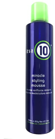 It's a 10 Haircare Miracle Styling Mousse for Unisex, 9 Ounce