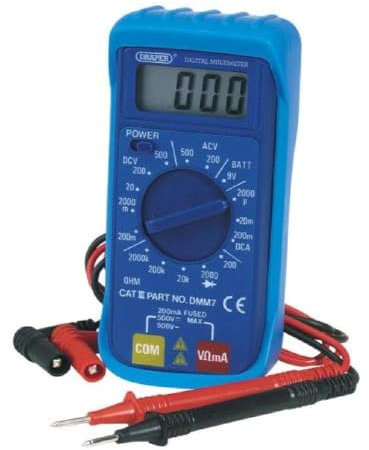 Draper 52320 Digitales Multimeter für Elektriker mit 16 Funktionen
