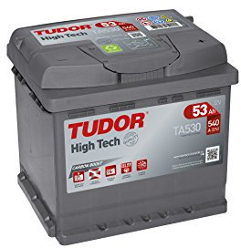 Tudor Exide High-Tech - Batteria per auto 53 Ah, 12 V,dimensioni:207 x 175 x 190,morsetto destro