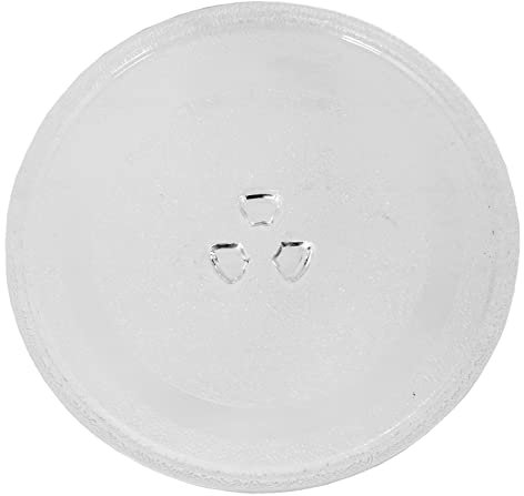 SPARES2GO Glass Plate Compatible with Russell Hobbs Microwave Oven 17L (245mm / 9.65)