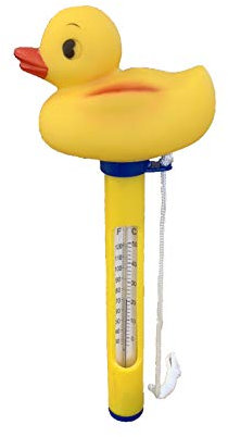 Happy Hot Tubs Daisy Duck Floating Thermometer for Swimming Pools Pond Tub Pool Measure Water Temperature