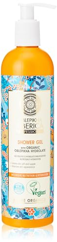 Revitalising Shower Gel with Sea Buckthorn (Oblepikha) & Botanical Oils – Gentle Plant-Based Cleanser – Soft, Radiant Skin – Vegan – 400 ml