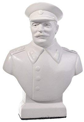 danila-souvenirs busto statua scultura in marmo del capo russo sovietico Iosif Stalin 12 cm