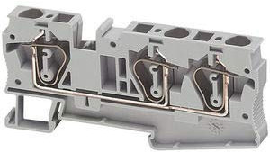 Schneider elec pbt - sys 40 65 - Borne conexión resorte 2 puente 6mm2 gris