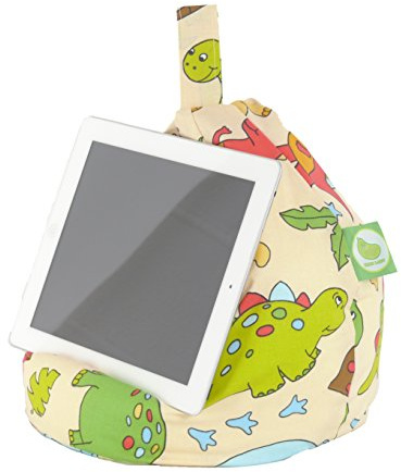 Bean Lazy iPad, eReader & Book Mini Bean Bag Fits All tablets and eReaders - Dinosaur