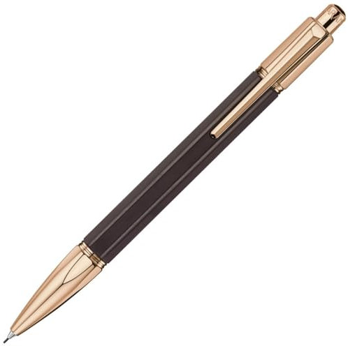 Caran d'Ache Varius Ebony Plated Mechanical Pencil - Rose Gold