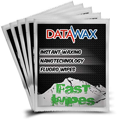 Instant Ski and Snowboard Wax - Fast Wax Wipes Box of 5