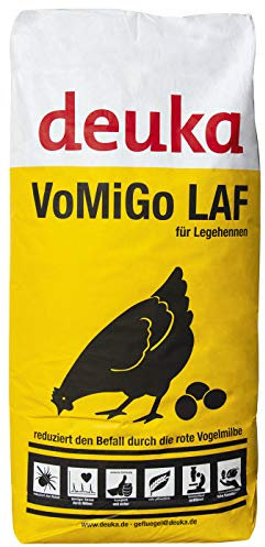 deuka VOMIGO Legemehl 25 kg Alleinfutter gegen die Rote Vogelmilbe