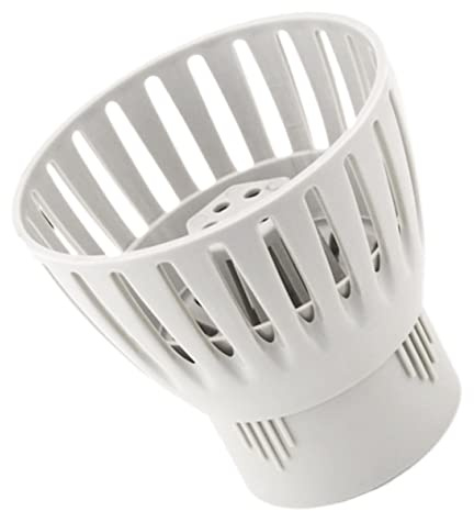 TINEASUR Filtro de Pvc para Estanque Función Multifuncional y Circulación de Agua, Accesorio para Piscina y Skimmer de Cesta para Peces